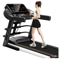 Source factory spot household walking machine cross-border fitness equipment folding color screen electric treadmill