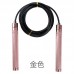 Adjustable Stainless Aluminum Alloy High Speed Skipping Cross Fitness Jump Rope with Steel Wire