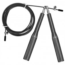 Custom Professional Fitness Adjustable Fast Speed Aluminum Handle Cable Steel Jump Rope