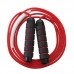 Wholesale Fitness Adjustable Length Ropes Foam Handles with Ball Bearing Weighted Nylon Workout Jump Rope