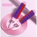 Professional Adjustable Fitness Exercise Bearing Heavy Anti Slip Skipping Sponge Weighted Cordless Jump Rope