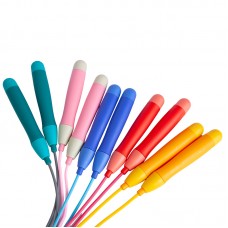 Customized Hot Sale Portable Fitness Weighted Long Plastic Handle Adjustable PVC Self Locking Jump Rope