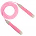Customized Hot Sale Portable Fitness Weighted Long Plastic Handle Adjustable PVC Self Locking Jump Rope