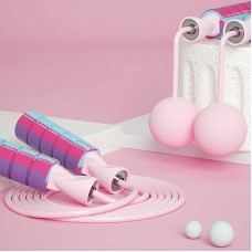 Hot Sale Fitness Training Ropeless Skipping Rope Adjustable PVC 8mm Cordless Jump Rope for Men Women Kids