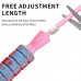Hot Sale Fitness Training Ropeless Skipping Rope Adjustable PVC 8mm Cordless Jump Rope for Men Women Kids
