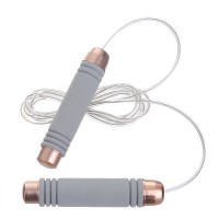 Wholesale Adjustable Length Foam Handles  Skipping Rope Bearing Tangle-Free Weighted Jump Rope