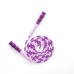 Premium Adjustable Workout Skip Rope Soft Beads Bamboo Skipping Rope for Children Jump Rope