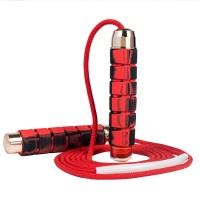 Professional Home Workout Fitness Exercise Adjustable Jump Rope With Ball Bearing Nylon Rope Foam Handle Skipping Rope
