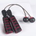Customized Wholesale Kids Steel Wire/PVC Cordless Skipping Jumping Rope For Exercise ropeless  jump rope