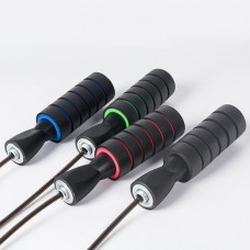 Wholesale Tangle-Free Speed Skipping Rope Adjustable Steel Wire Bearing Jump Rope