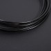 Adjustable Stainless Aluminum High Speed Skipping ABS Handle Cross Black Fitness Jump Rope with Steel Wire