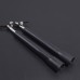 Adjustable Stainless Aluminum High Speed Skipping ABS Handle Cross Black Fitness Jump Rope with Steel Wire