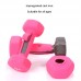 Custom LOGO hot selling cast iron dumbbell indoor women dedicated small rubber hexagonal dumbbell set