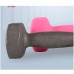 Custom LOGO hot selling cast iron dumbbell indoor women dedicated small rubber hexagonal dumbbell set