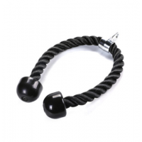 Best selling custom twin cord triceps pull down rope fitness equipment accessories