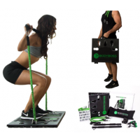 Hot selling portable fitness  tension rope set training device multifunctional training board