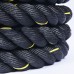 Adult aerobic training fitness equipment jump rope 2.5 3.8 5cm heavy skipping rope exercise battle