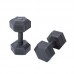 hot selling new hexagonal dumbbell set men football heavy household fitness equipment plastic dumbbell