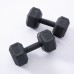 hot selling new hexagonal dumbbell set men football heavy household fitness equipment plastic dumbbell