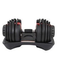 Wholesale Fitness Equipment Fitness Iron Dumbbell Set Adjustable 24Kg Dumbbell Barbell Training Dumbbells With Base