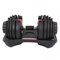 Wholesale Fitness Equipment Fitness Iron Dumbbell Set Adjustable 24Kg Dumbbell Barbell Training Dumbbells With Base