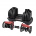 Wholesale Fitness Equipment Fitness Iron Dumbbell Set Adjustable 24Kg Dumbbell Barbell Training Dumbbells With Base