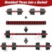adjustable dumbbell 2 In 1 Dumbbell Barbell Set 10 Kg 15 Kg 20 Kg 30 Kg 40 Kg With Handle And Connector