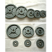Weight Lifting Plate Gym Rubber Weight Plates Cast Iron Adjustable Barbell Dumbbell for Plate