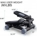 Factory wholesale Amazon Hot Sale Aerobic Exercise Stepper Foldable Adjustable Mini Cross Stepper With Resistance Band