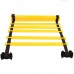 Multifunctional 6 Meters 12 Knots Rubber Speed Training Agility Ladder For Football Basketball Gym Training