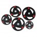 Gym Competition 15 Kg Weight Plate Barbell Black Dumbbell Coating Fitness Accessories Counterweight Plate