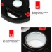 Gym Competition 15 Kg Weight Plate Barbell Black Dumbbell Coating Fitness Accessories Counterweight Plate