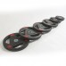 Gym Competition 15 Kg Weight Plate Barbell Black Dumbbell Coating Fitness Accessories Counterweight Plate