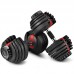 Red Black Adjustable Dumbbell Set 52.5Lb 24Kg For Buy Weights Gym Equipment Fitness Dumbbells Set