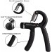 Hand Grip Strengthener Workout Kit (5 Pack) Forearm Grip Adjustable Resistance Hand Gripper Stress Relief Grip Ball for Athletes