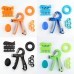 Adjustable Hand Grip Strengthener Set Counting Grip with Five Fingers Rehabilitation Training Silicone hand Ball strengthener