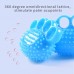 Manufacturer wholesales high quality TPR environmental protection 4-finger fitness needle ball palm training rehabilitation ball