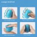 Manufacturer wholesales high quality TPR environmental protection 4-finger fitness needle ball palm training rehabilitation ball