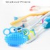 Manufacturer wholesales high quality TPR environmental protection 4-finger fitness needle ball palm training rehabilitation ball