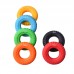 Silicone Grip Ring of Rehabilitation Training Tyre Shape Hand Grips of Fitness Equipment Hand Muscle Develop of A-Shape Gripper