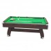 Factory Sell  MDF Material 7FT Auto ball return Pool Billiard Table for Club Family Use for Sale