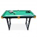 Hottest Sell 4FT Kids Children Foldable MDF Pick Up Ball Snooker Pool Billiard table for wholesale