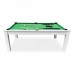 High-end Multi Function MDF 6FT 2-in-1 Ball return ball Billiard Dinning table for Indoor Entertainment