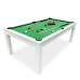 High-end Multi Function MDF 6FT 2-in-1 Ball return ball Billiard Dinning table for Indoor Entertainment