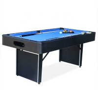Modern Design MDF 6FT Folding leg Pool Billiard table for Indoor Family Games Play