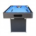 Modern Design MDF 6FT Folding leg Pool Billiard table for Indoor Family Games Play