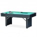 Modern Design MDF 6FT Folding leg Pool Billiard table for Indoor Family Games Play