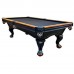 Professional Carved Solid Wood Legs Antique Wood Finish 8FT 9FT Classic Billiard Pool Table With Pick Up Pocket