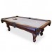 Professional Carved Solid Wood Legs Antique Wood Finish 8FT 9FT Classic Billiard Pool Table With Pick Up Pocket