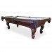 Professional Carved Solid Wood Legs Antique Wood Finish 8FT 9FT Classic Billiard Pool Table With Pick Up Pocket